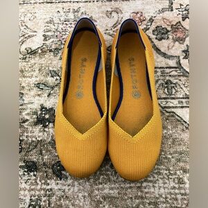 Rothy’s The Flat in Yellow size 10.5